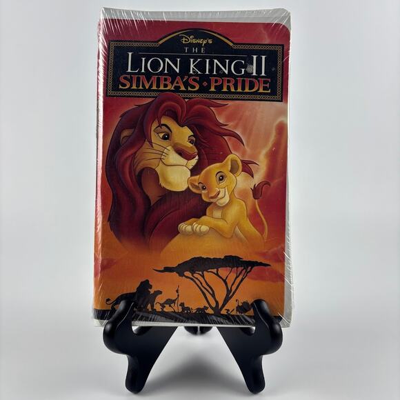 Disney VHS Sealed Clamshell Lot of 5 - Lion King 2, Aladdin 2, Three Caballeros - Picture 8 of 11